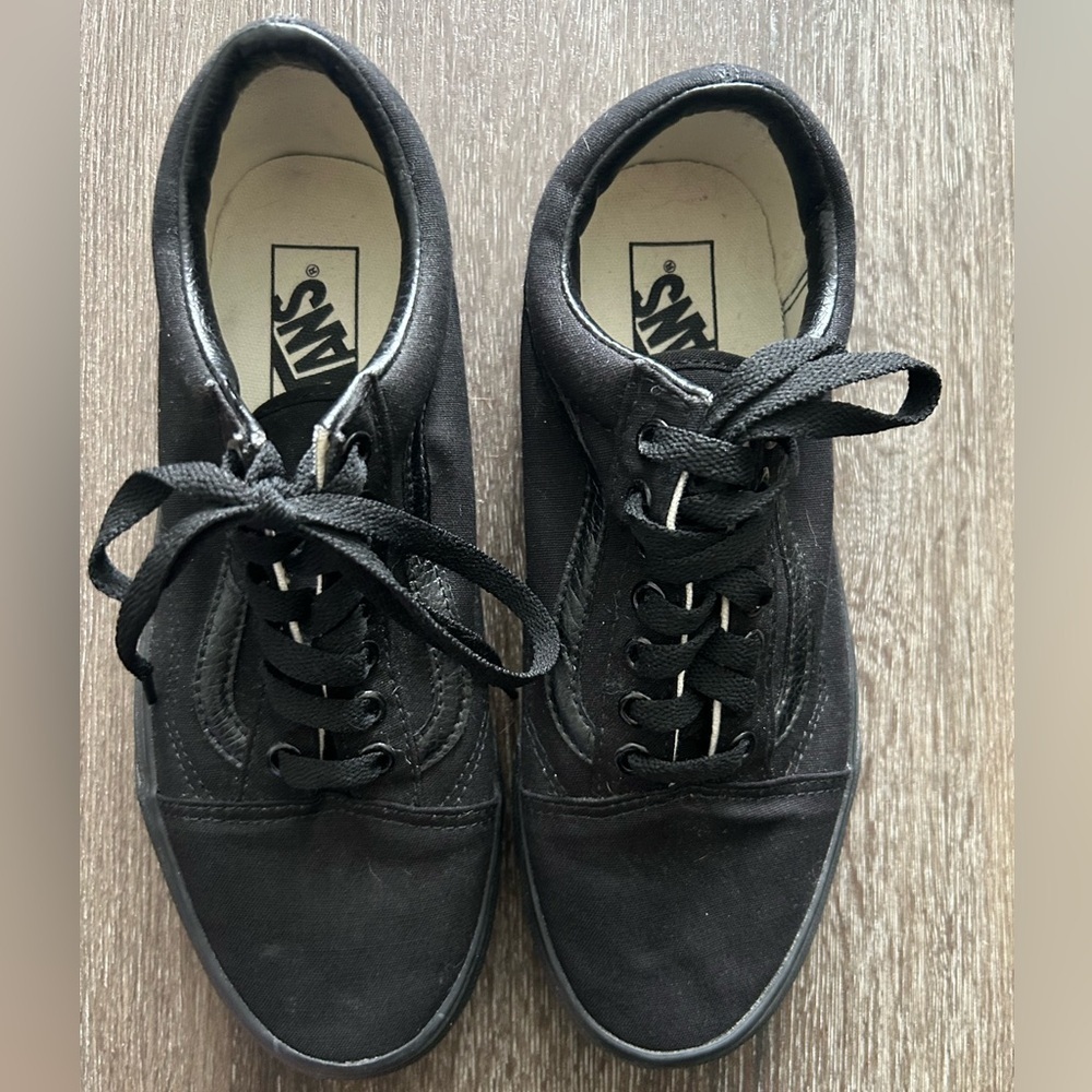 Vans Black Sneakers women’s 9